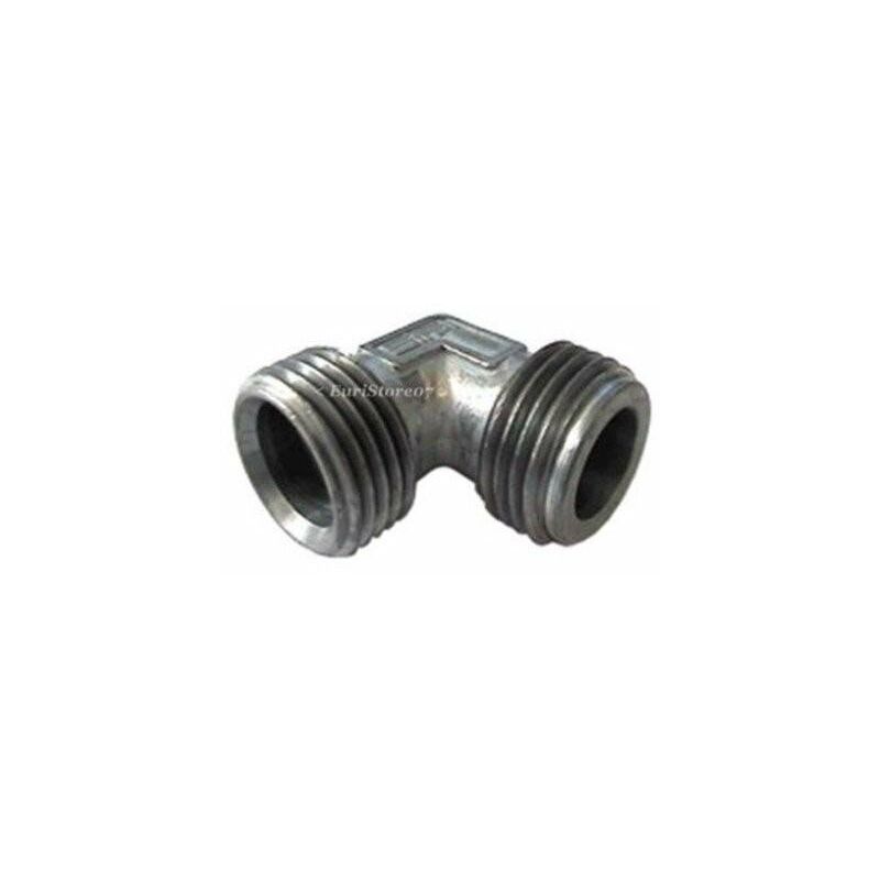 foto del prodotto raccordo tubo inox cucina gas 1 2 maschio maschio alloggio ogiva ottone dm 14