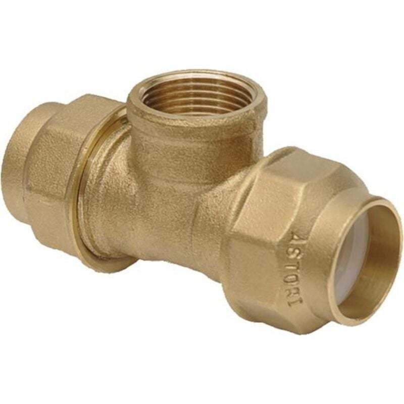 foto del prodotto raccordo tubo polietilene t ti tee femmina in pvc 50x11 2x50 astori