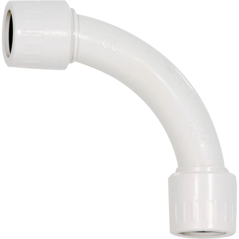 foto del prodotto raccordo tubo rigido curva 90 tubo tubo ip65 16mm