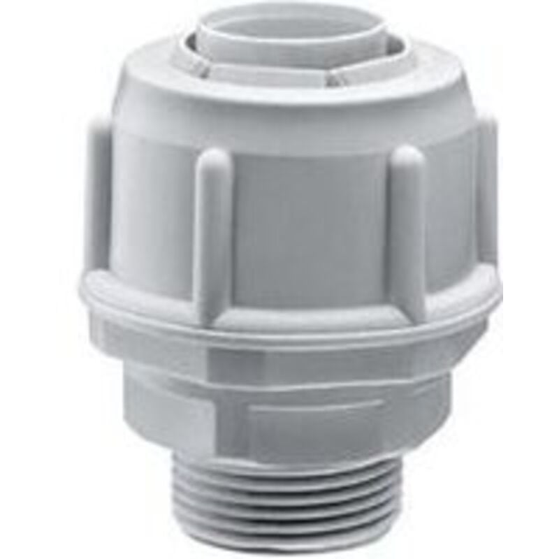 foto del prodotto raccordo universale diritto 11 4gas grigio run 40g. gewiss cod. dx56240 