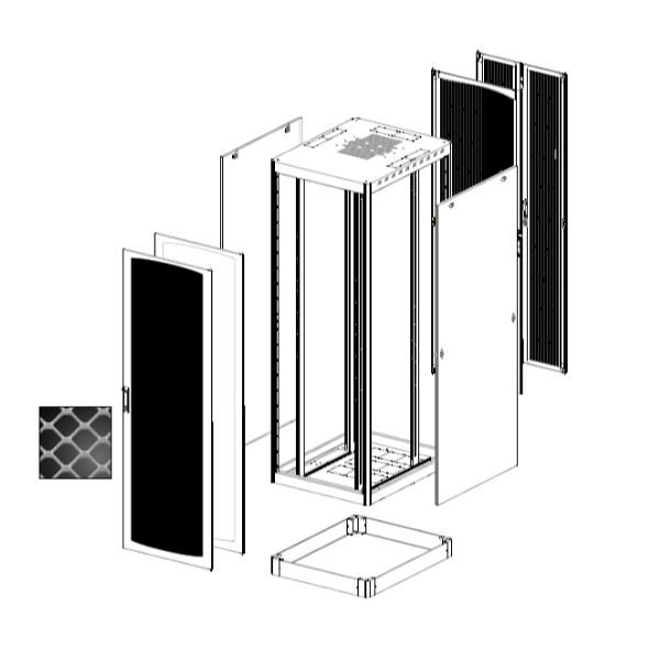 foto del prodotto rack 42u 800x1000x2057