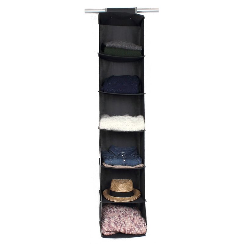 foto del prodotto rack in tessuto per maglioni con 6 scomparti