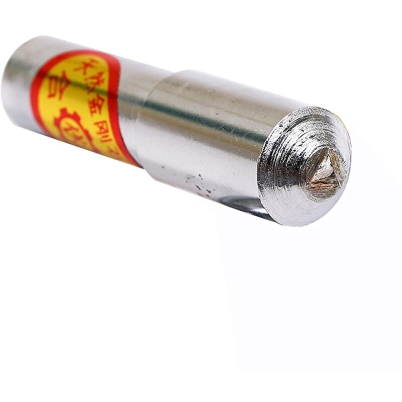 foto del prodotto raddrizzatrice con mola diamantata da 0,2 carati 10mm 45mm, coltello per raddrizzare e levigare, sbavatura per rettifica, impugnatura rotonda diritta