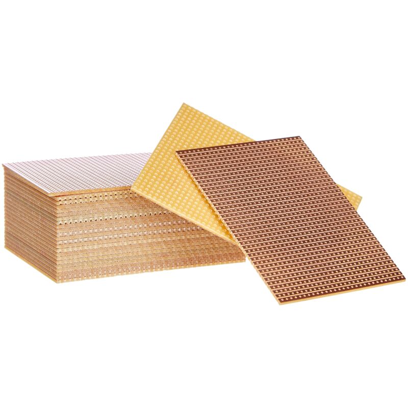 foto del prodotto rademacher 710 2 scheda a griglia a strisce 25 pz. , carta rigida 75 x 100 mm, dimensione griglia 2,54 mm, 39 corsie per circuiti, rivestimento
