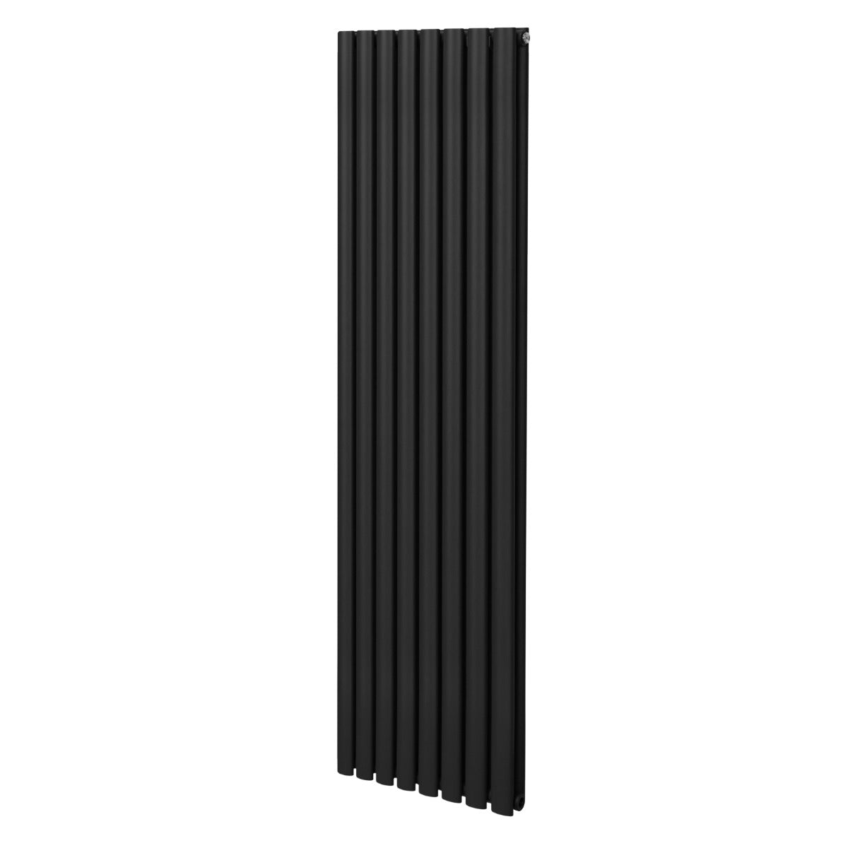 foto del prodotto radiatore a colonna ovale nero 1800mm x 480mm