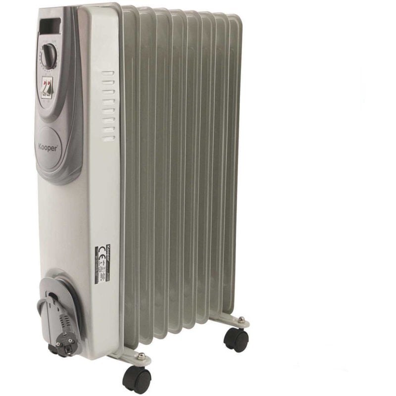 foto del prodotto radiatore a olio 9 elementi termosifone elettrico ad olio 2000w