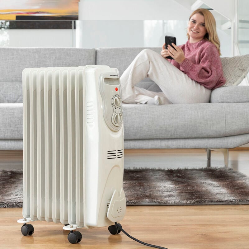 foto del prodotto radiatore a olio oinine innovagoods 2000 w 9 elementi 