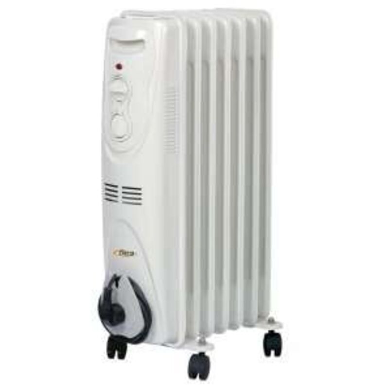 foto del prodotto radiatore ad olio 1500w yl b18 7 fins vinco cod. 70500 