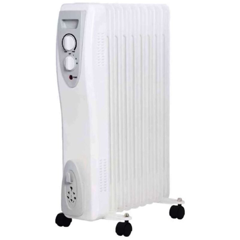 foto del prodotto radiatore ad olio or150 7 stufa elettrica interno 7 elementi 1500w bianco