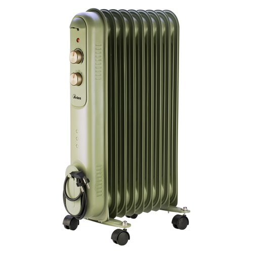 foto del prodotto radiatore ardes ar09vinr curvy 9 retr verde