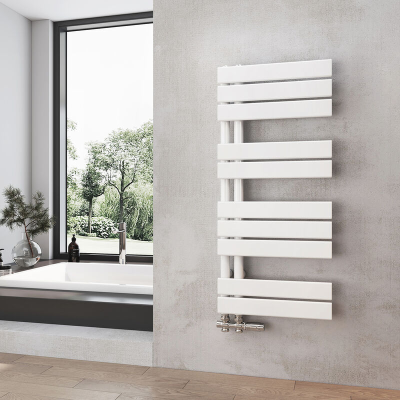 foto del prodotto radiatore da bagno bianco scaldasalviette 400 x 899 mm radiatore da bagno scaldasalviette heilmetz