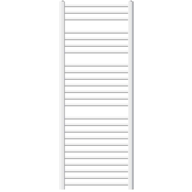 foto del prodotto radiatore da bagno scaldasalviette 600 x 1500 mm bianco curvo con attacco laterale radiatore scaldasalviette asciugabiancheria 600x1500 mm
