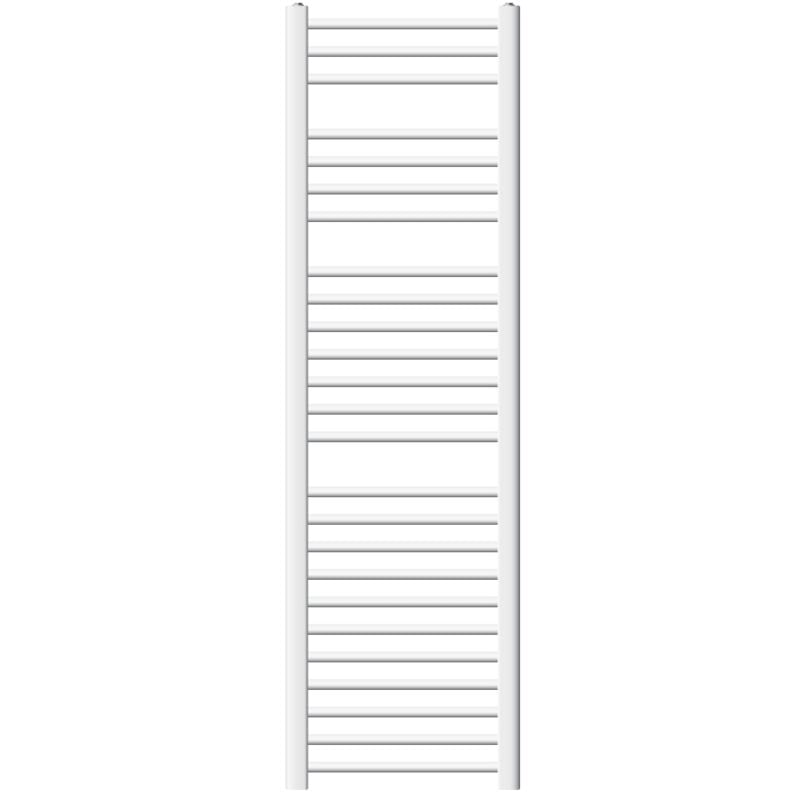 foto del prodotto radiatore sahara scaldasalviette moderno per bagno 400 x 1500 mm bianco acciaio dritto con attacco laterale radiatore scaldasalviette