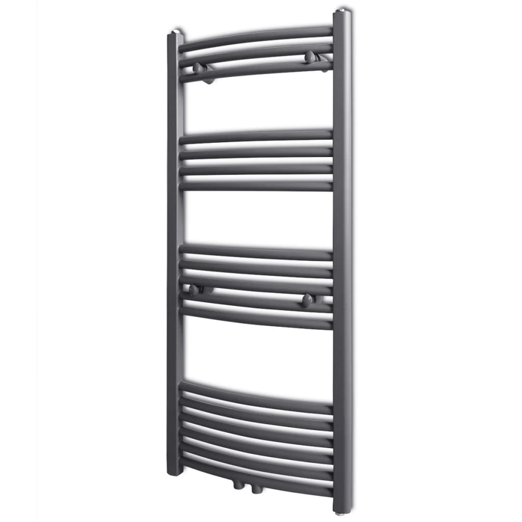 foto del prodotto radiatore scaldasalviette centrale grigio curvo 500x1160 mm cod mxl 76843
