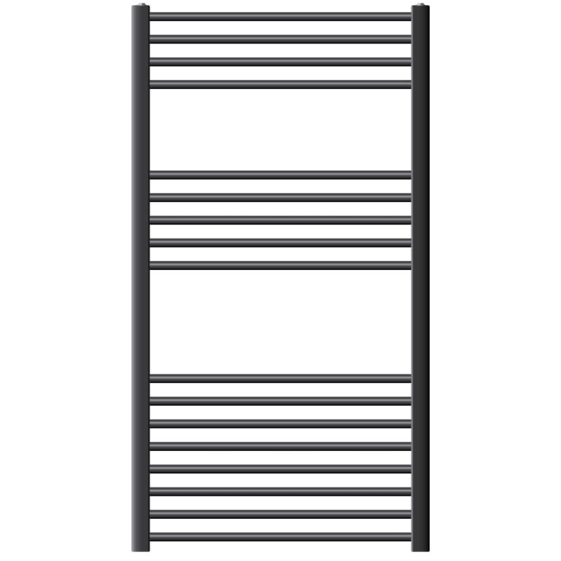 foto del prodotto radiatore scaldasalviette sahara 750 x 1200 mm antracite dritto con attacco laterale radiatore scaldasalviette asciugabiancheria 750x1200 mm