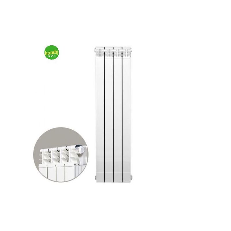foto del prodotto radiatore termosifone in allumunio faral magma int.160 cm 4 elementi h. 166 cm