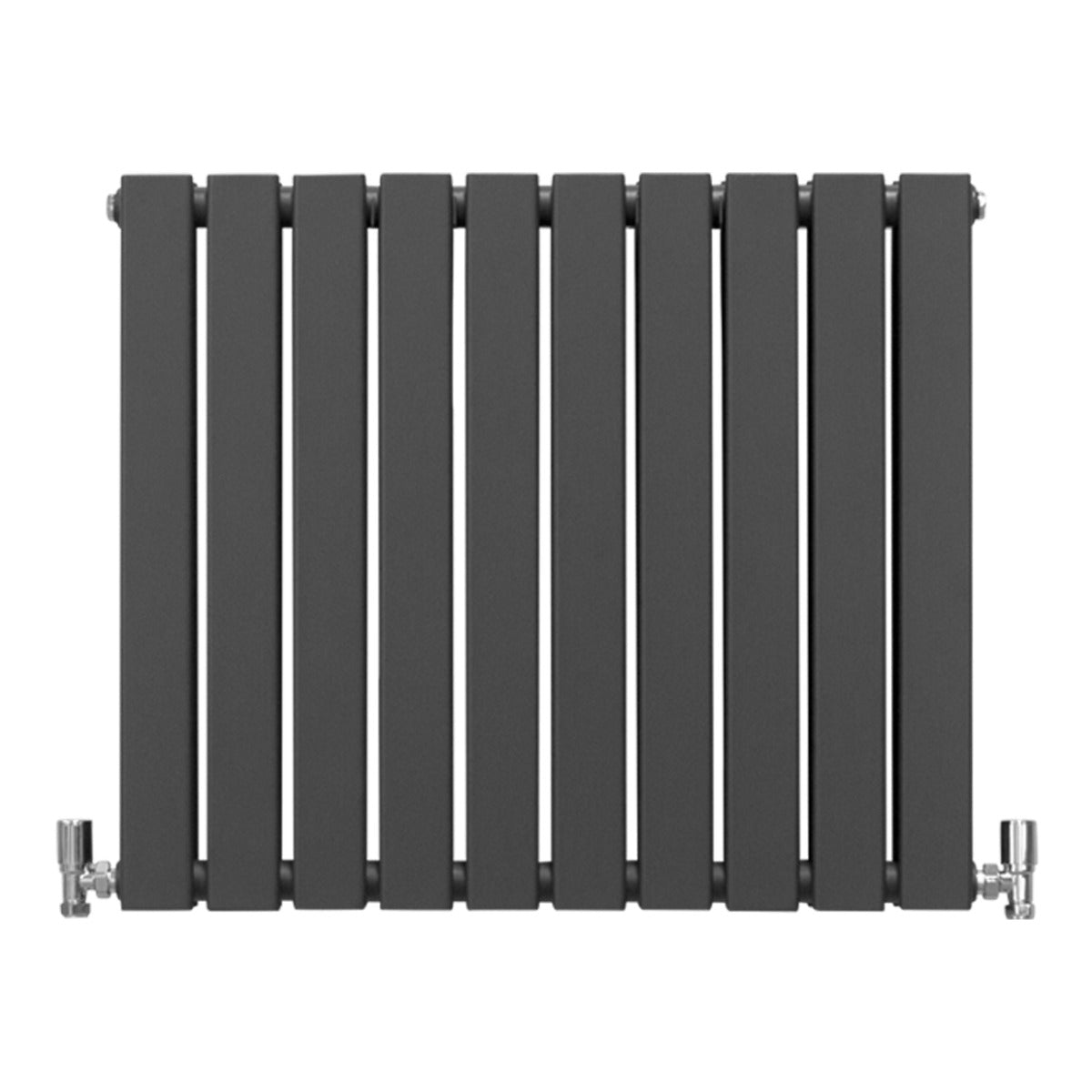 foto del prodotto radiatore termosifone termoarredo design piatto pannello elementi grigio
