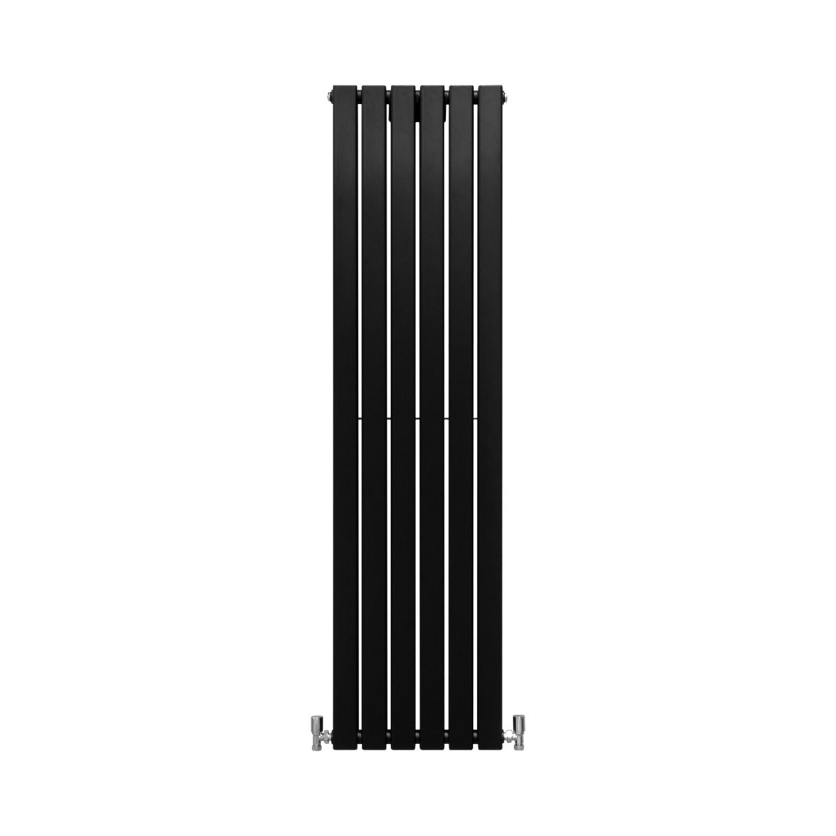 foto del prodotto radiatore termosifone termoarredo design piatto pannello elementi nero opaco