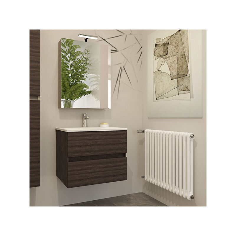 foto del prodotto radiatore tubolare acqua calda 4 elementi hxl 592x180mm 175watts 175,2 watt comby 2 600 4