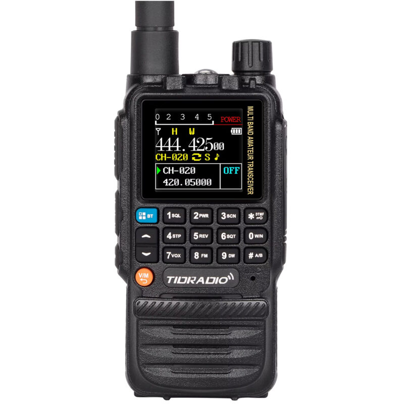 foto del prodotto radio bluetooth tidradio h3 5w con ricevitore a 8 bande incluso airband