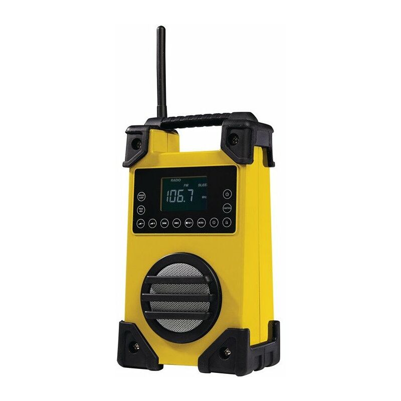 foto del prodotto radio da cantiere 7,4 v 1500 mah ac 100 240 v. 50 60 hz dc 9 v 600 ma