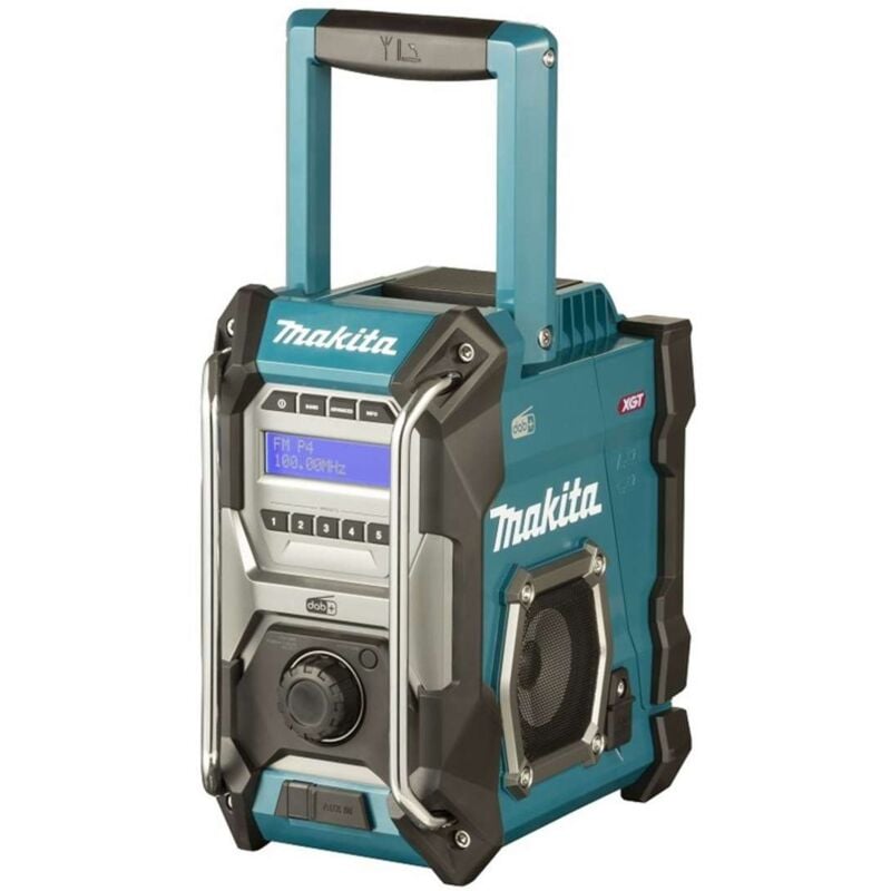foto del prodotto radio da cantiere, alimentazione a rete e a batteria mr003gz makita