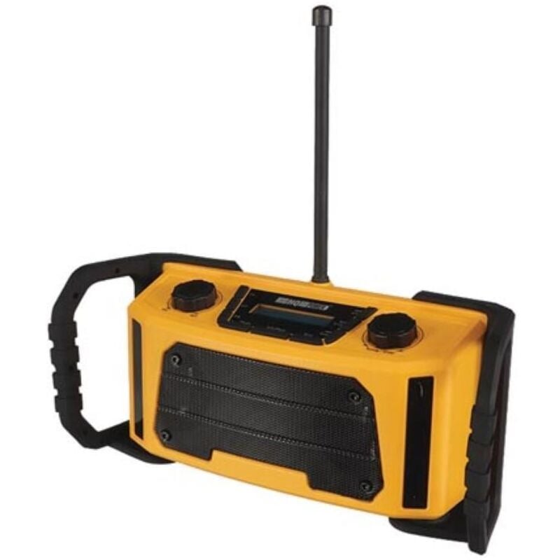 foto del prodotto radio da cantiere per uso intensivo dab dab fm 2 x 2,5 w