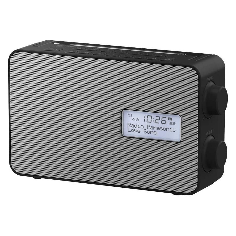 foto del prodotto radio dab panasonic rf-d30 colore nero - rf-d30bteg-k