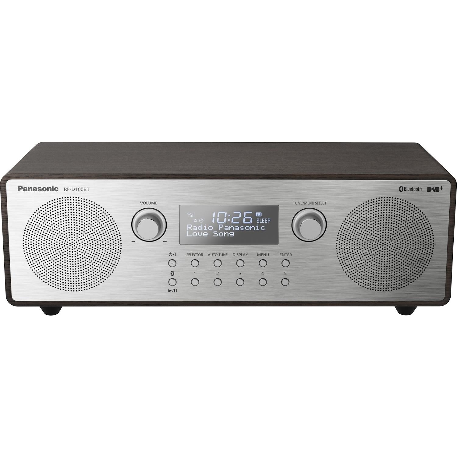 foto del prodotto radio panasonic rf d100btegt