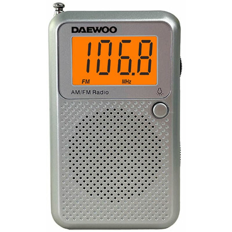 foto del prodotto radio portatile daewoo dw1115/grigio