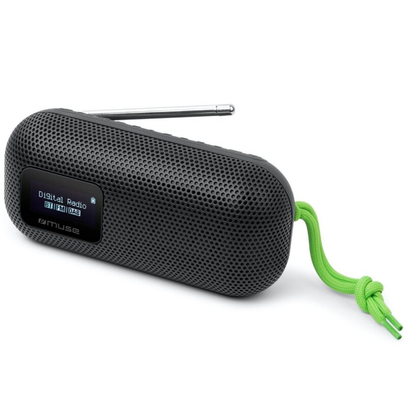 foto del prodotto radio portatile digitale nera m760dbt muse