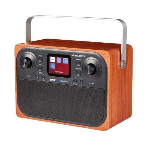 foto del prodotto radio rt 197 dab legno e nero 119197