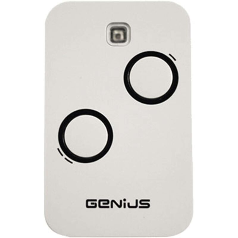 foto del prodotto radiocomando apricancello kilo tx2 868 jlc genius mhz 868.35 hopping code cr2032 1 pezzo