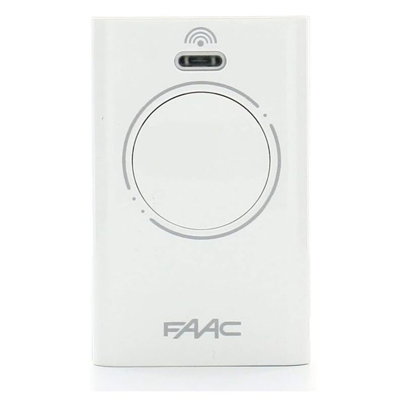 foto del prodotto radiocomando apricancello xt2 433 slh lr, 2 canali, 433,92 mhz, bianco faac 787007