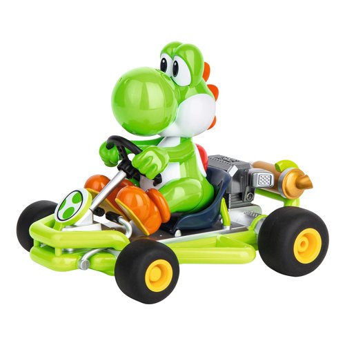 foto del prodotto radiocomando carrera toys 370200988 mario kart pipe yoshi 2,4 ghz verd