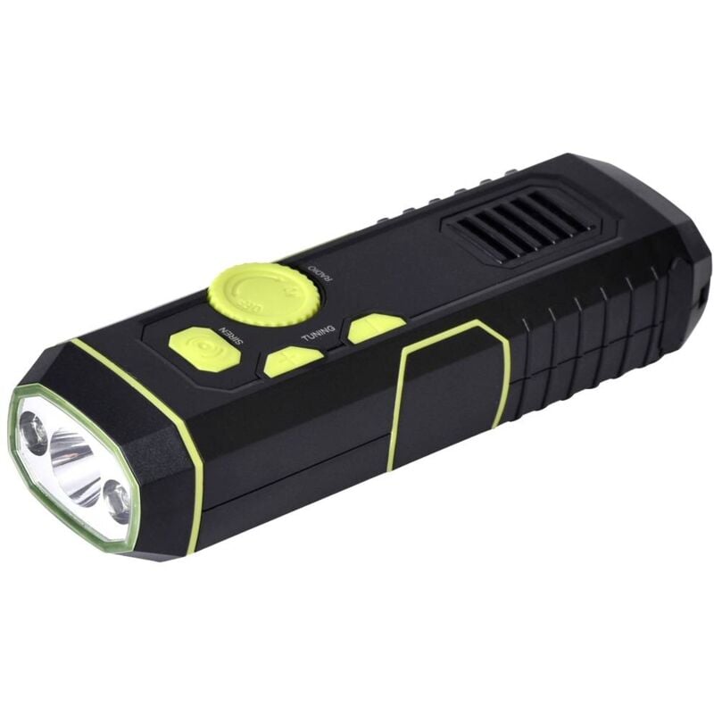 foto del prodotto radiolight dynamo led monocolore torcia tascabile a batteria ricaricabile, a dinamo 30 lm 10 h 162 g - xcell