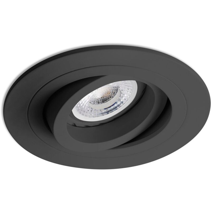 foto del prodotto radon orient. inc. rotondo nero gu10 marca faro