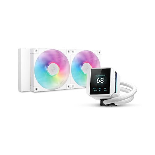 foto del prodotto raff. liquido mystique 240 argb wh