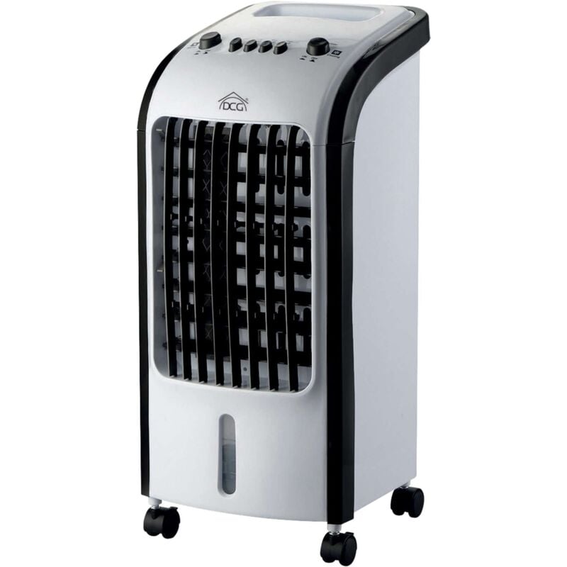 foto del prodotto raffrescatore d'aria portatile evaporativo senza tubo 65 watt oscillante capacità 4 lt - veri25