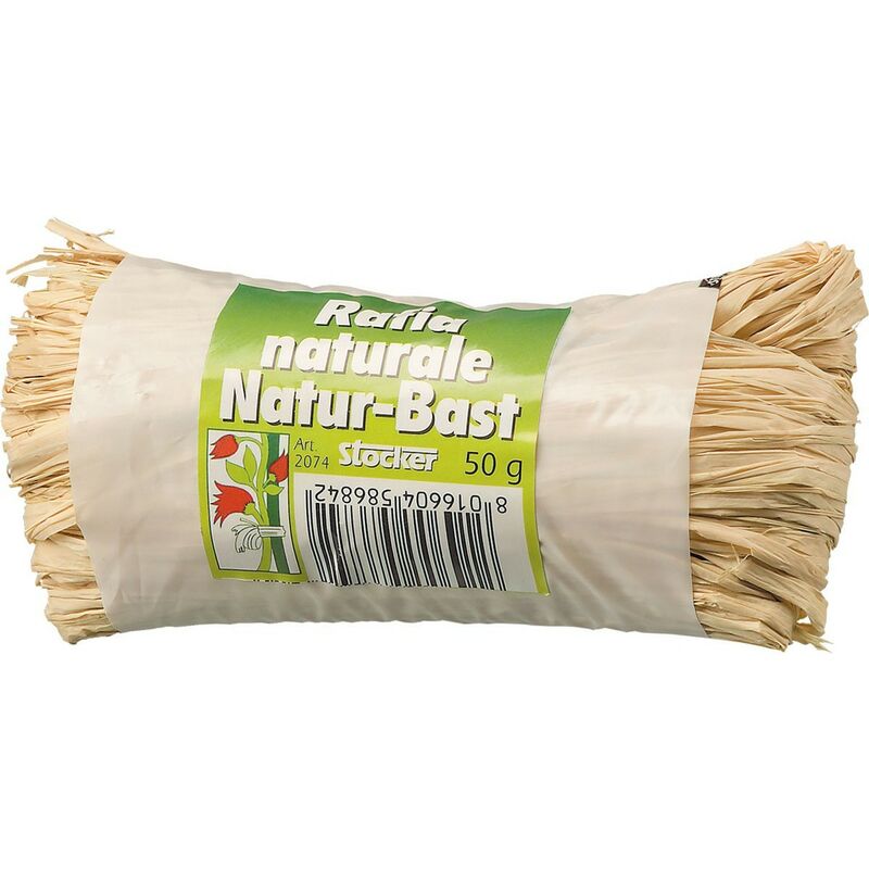 foto del prodotto rafia naturale 50 gr stocker