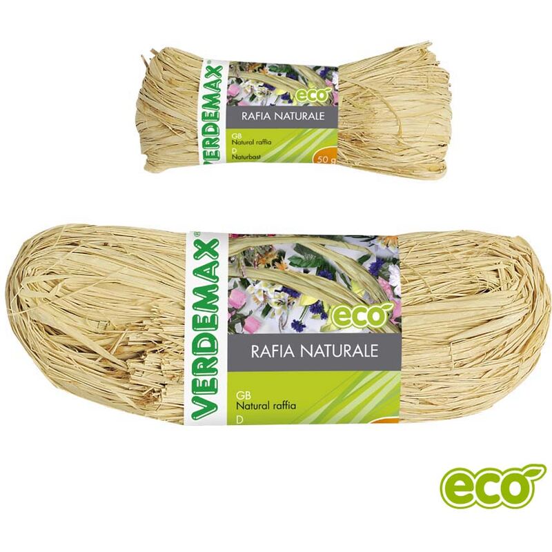 foto del prodotto rafia naturale bobina gr. 150 verdemax