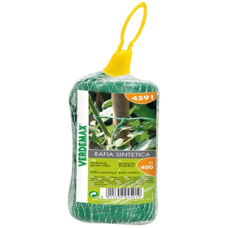 foto del prodotto rafia sintetica verde bobina m 400