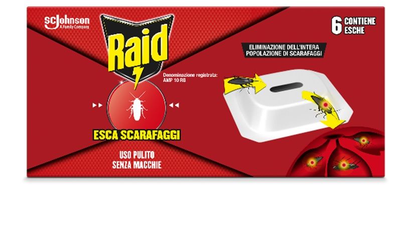 foto del prodotto raid - esca per scarafaggi - confezione da 6 esche