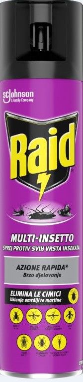 foto del prodotto raid - multi-insetto - spray anti-insetto 400 ml