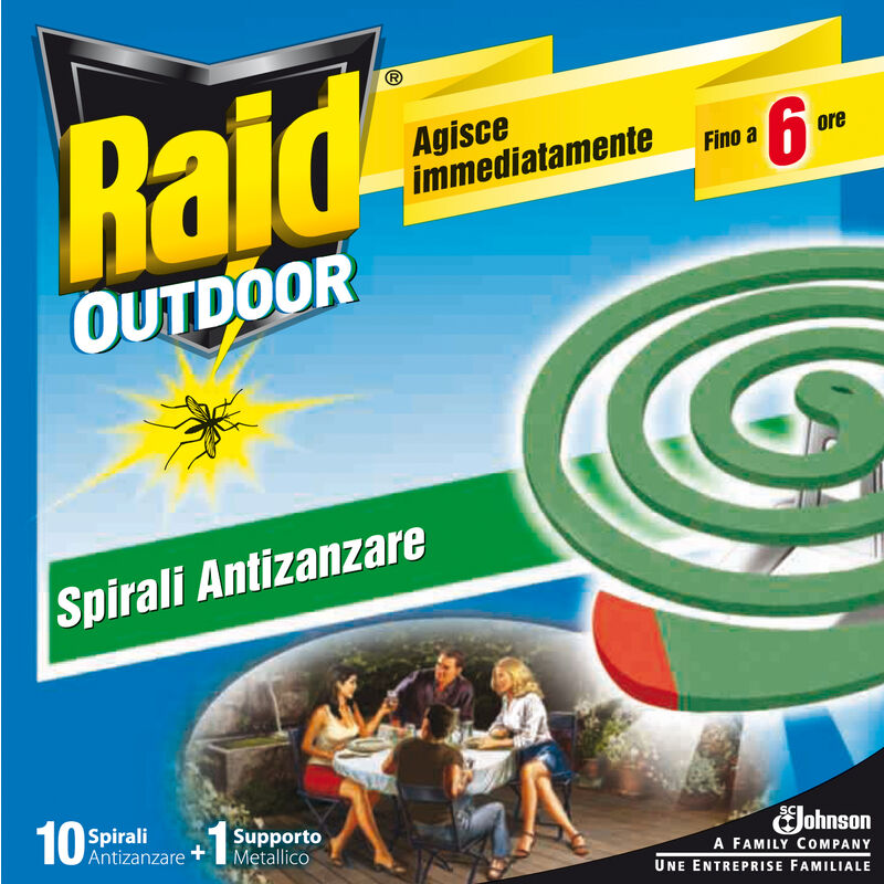 foto del prodotto raid zampirone antinsetti pz.10