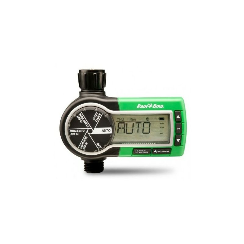 foto del prodotto rain bird programmatore a batteria con display da rubinetto inrza84006