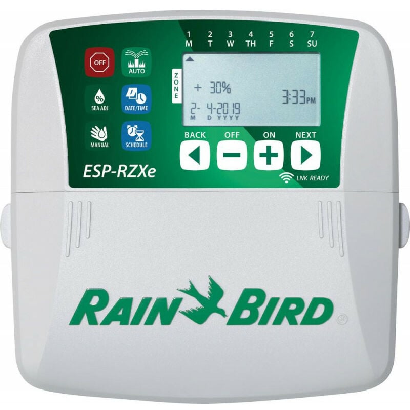 foto del prodotto rain bird rzxe4i 230 programmer di irrigazione 4 zone rainbird