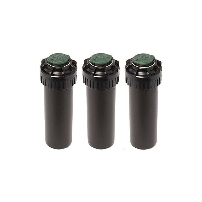 foto del prodotto rain bird set di 3 irrigatore 5004 plus da 3 4 portata da 7,6 a 15,2 m irrigatore a turbina regolabile 5000 5004 plus rain