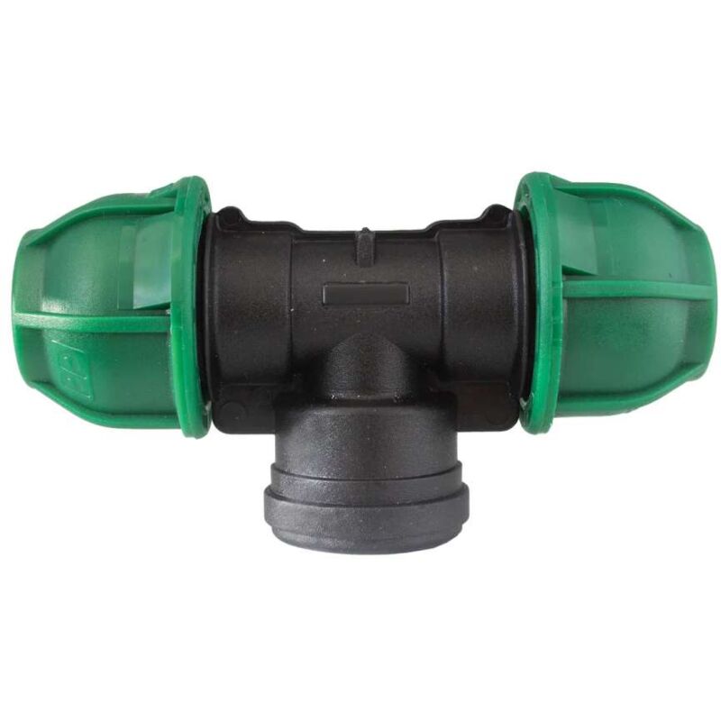 foto del prodotto rain - raccordi a compressione tee f professionale diametro 16mm x 1 2' pn10