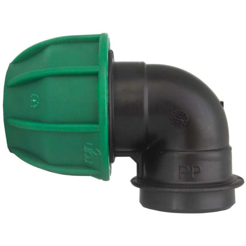 foto del prodotto rain raccordo gomito f a compressione professionale diametro 16 x 1 2 mm pn10